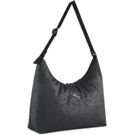 Puma POP Slouchy Hobo Bag puma black-script aop (04) OSFA