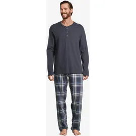 SCHIESSER Pyjama Night & Home Dunkelblau 58