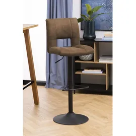 Actona Barhocker 41,5 x 115 x 52 cm Hellbraun/Schwarz