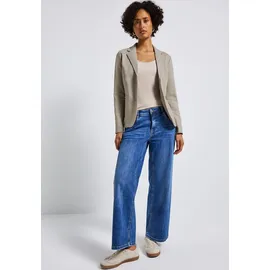 STREET ONE Damen, 2116799 Basic Blazer Morning beige 36