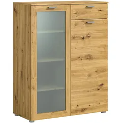 Ebuy24 Xeno Sideboard 1 Schublade 2 Türen Eiche Dekor.