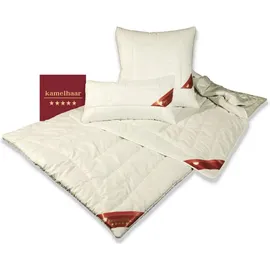 Garanta Kamelhaar-Duo-Warm-Steppbett Stärke Duo-Warm Größe 135x200 Bezug: 100% Baumwolle/Füllung: 100% Kamelhaar