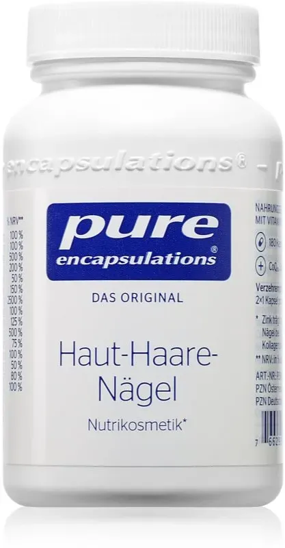 Pure Encapsulations Haut-Haare-Nägel Kapseln für schöne Haare, Haut und Nägel 180 KAP