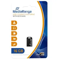 MediaRange Nano 16GB schwarz