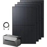 Anker SOLIX Balkonkraftwerk mit Speicher (1740W | 1600Wh), Solarbank 2 E1600 Pro (1600Wh), 4× RS40T Solarpanel (435W), 4 MPPT, 1000W AC, Plug&Play