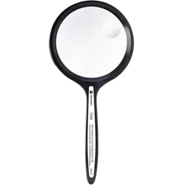 TOOLCRAFT Handlupe Vergrößerungsfaktor: 2 x, 4 x Linsengröße: (Ø) 63.5 mm Schwarz