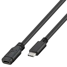 AccuCell USB-C auf USB-C 1 m Schwarz