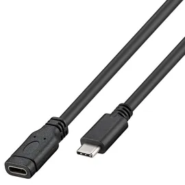 AccuCell USB-C auf USB-C 1 m Schwarz
