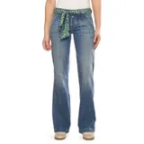 LE TEMPS DES CERISES Damen Jeans Flare blau 29