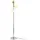 lux.pro Gent 154 cm 3-flammig Silber/Weiß
