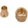 Schlösser Armaturen Wasserzählerverschraubung zum Löten 15 mm x 3/4" IG, - flachdichtend (2 Stück)