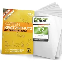 Tierhood Katzenschutz Selbstklebend 12 Stück Transparent