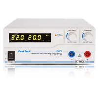 Peaktech Labornetzgerät 1 Kan. ...32 VDC VDC 20 A,