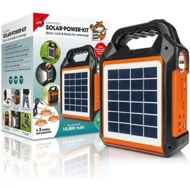 DS PRODUKTE Easymaxx Security Solar-Power-Kit 09467 Solar-Powerbank 10000 mAh