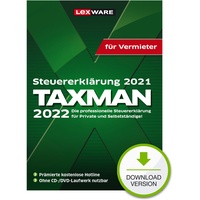 Lexware Taxman 2022 für Vermieter, ESD (deutsch) (PC) (06860-2013)
