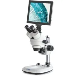 Kern Stereomikroskop-Digitalset OZL 464T241, inkl. Tablet-Kamera