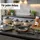 STONELINE Kochgeschirr-Set 15-tlg. 18 cm rund + 20 cm rund + 24 cm rund