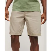 Superdry für Herren. M7110397A Officer beige Chino-Shorts (30), Lässig,