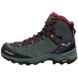 Salewa Alp Trainer 2 Mid GTX Damen Duck Green/Rhododendon 42,5