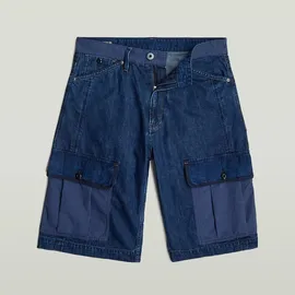 G-Star Bend 3D Cargo Shorts Fabric Mix Blau 28