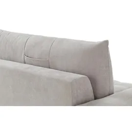 bobb Ecksofa mit trendigem Cordbezug Hella ¦ grün ¦ Maße (cm): B: 303 H: 96 T: 203