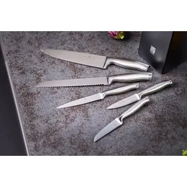 Rösle Basic Line Spickmesser 9 cm Silber
