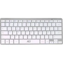 Act AC5605 Tastatur Bluetooth AZERTY Belgisch Weiß (AC5605)