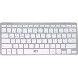 Act AC5605 Tastatur Bluetooth AZERTY Belgisch Weiß (AC5605)