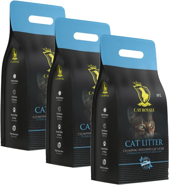 Cat Royale Natürliches Bentonit-Streu 30l (3x10l) (Rabatt für Stammkunden 3%)