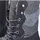 Rieker M9643-01 Damen Schwarz/Grau 41