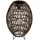 Atmosphera Solar-Laterne Metall Ø 21 cm 32,0 cm braun