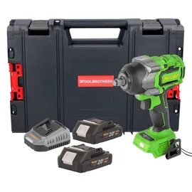 PROCRAFT PWA36bb inkl. 2 x 2,0 Ah + RHINO Toolcase