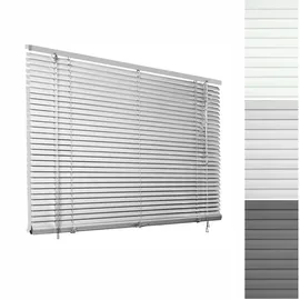 Good Life Jalousie GOOD LIFE "Matti" Gr. 44, grau (anthrazit, anthrazit, weiß), B:90cm H:160cm, Jalousien, Klemmfix-Jalousie aus Aluminium