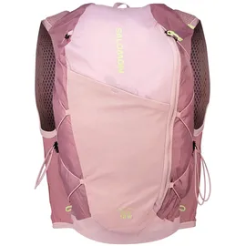Salomon Active Skin 12l Set Trinkweste Für Damen - Dawn Pink / Dusky Orchid / Butterfly - L