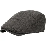 1 Stück, Schiebermütze Herren, Barrett Mütze Herren, Baskenmütze, Flatcap Herren