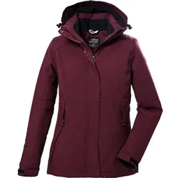 KILLTEC Damen Funktionsjacke KOW 37 WMN JCKT, dunkelpflaume, 36