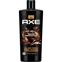 Axe 3 in 1 Duschgel & Shampoo Dark Temptation XXL 700 ml
