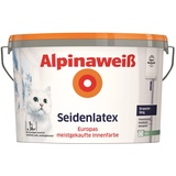 Alpina Seidenlatex Alpinaweiß 5 Liter