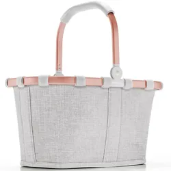Reisenthel Shopping Carrybag XS Kinder-Einkaufskorb 33 cm - Frame Twist Sky Rose