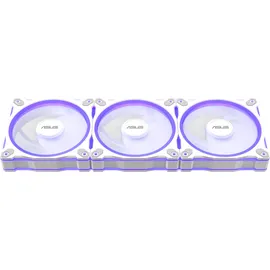 Asus PRIME MR120 ARGB Reverse Triple Pack Gehäuselüfter weiß, 120 mm, PWM