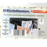 BÜRSTENMANN Wäscheklammern Holz