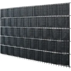 FLORAWORLD Sichtschutzstreifen »promotion«, HDPE, LxH: 2050 x 19 cm - grau
