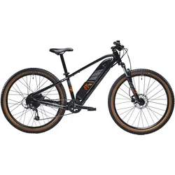 E-Mountainbike 26 Zoll E-ST 500 380 KWH Kinder schwarz, schwarz, 26