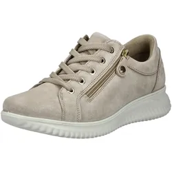 Sneaker IMAC "Imac Sneaker Veloursleder", Damen, Gr. 38, beige, Veloursleder, casual, Schuhe
