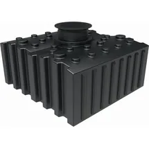 Greenlife Flachtank 5000 l schwarz