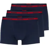 Hugo Trunks mit Logo-Bund, Dunkelblau, M