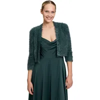 Vera Mont Strickbolero mit Struktur in Dusty slate), |