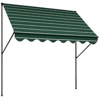 Angerer Klemmmarkise Exklusiv 400 cm grün