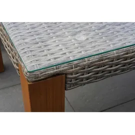 Merxx Gartentisch 200 x 100 x 74 cm Beige