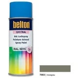 (13,63€/L) Belton Ral Spray 7003 moosgrau 400 ml Sprühdose hochglanz